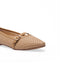 Klara Textured Ballerinas